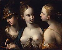 Pallas Athena, Venus and Juno, 1593, aachen