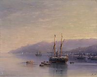 The Bay of Yalta, 1885, aivazovsky