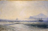 Sea view , 1892, aivazovsky