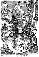Family coat of arms Baldung, 1530, baldung