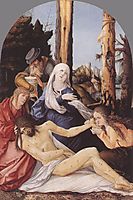 The Lamentation of Christ, 1518, baldung