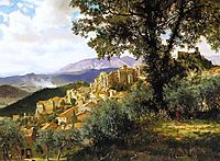 Olevano, 1857, bierstadt