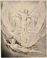 Illustration to Milton`s Paradise Lost , 1807, blake