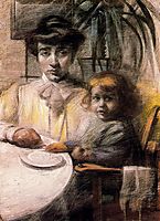 Mother and Child, 1906, boccioni