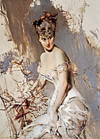 Portrait of Alice Regnault, 1880, boldini