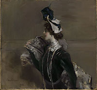 Portrait of Mme. Lina Cavalieri, 1901, boldini