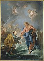 St. Peter Invited to Walk on the Water  , 1766, boucher