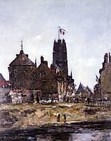 Dunkirk, Festival Day, 1889, boudin
