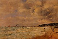 The Tourgeville Shores, 1894, boudin