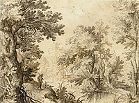 A Forest Pool, 1600, bril