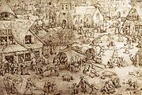 The fair at Hoboken, 1559, bruegel