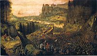 The Suicide of Saul, bruegel