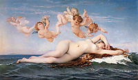 Birth of Venus, 1863, cabanel