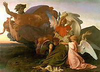 The Death of Moses, 1851, cabanel