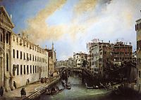 Rio dei Mendicanti, 1724, canaletto