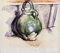 The Green Pitcher, 1887, cezanne