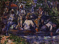 Leaving on the Water , c.1882, cezanne