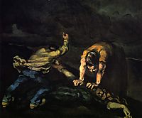 The Murder, c.1868, cezanne