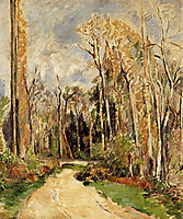 Path at the Entrance to the Forest, 1879, cezanne
