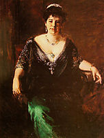 Portrait of Mrs William Merritt Chase, 1910, chase
