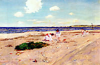 Shell Beach at Shinnecock, c.1892, chase