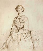 Portrait of Princess Marie Cantacuzne, 1856, chasseriau