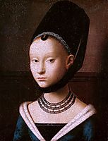 Portrait of a Young Girl, c.1470, christus
