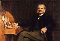 Portrait of Professor Huxley, collier
