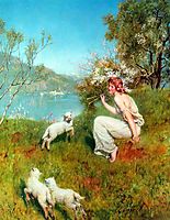 Spring, collier