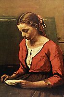 Girl Reading, 1850, corot