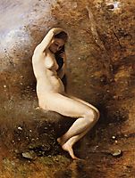 Venus Bathing, c.1874, corot