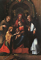 The Mystic Marriage of St. Catherine, 1515, correggio