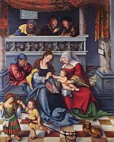 The Holy Family, 1509, cranach