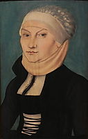 Katharina von Bora, 1528, cranach