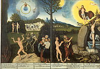 Law and Grace, 1529, cranach