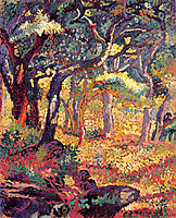 Study for The Clearing, 1906, cross