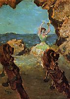 Dancer on Stage, c.1890, degas