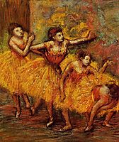 Four Dancers, c.1903, degas