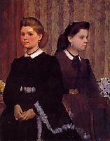 Giovanna and Giulia Bellelli , c.1866, degas