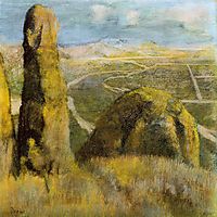 Landscape, c.1892, degas