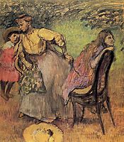 Madame Alexis Rouart and Her Children, c.1905, degas