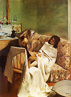 The Pedicure, 1873, degas