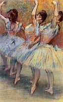 Three Dancers, c.1893, degas