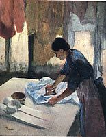 Woman Ironing, c.1887, degas