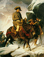 Napoleon Crossing the Alps, 1850, delaroche