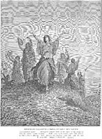 Jephthah-s Daughter Comes to Meet Her Father, dore