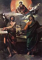 The Virgin Appearing to Saints John the Baptist and John the Evangelist, 1520, dossi