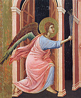 Annunciation (Fragment), 1311, duccio