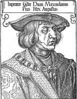 Portrait of Emperor Maximilian I, c.1518, durer