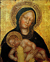 Madonna with Child Gentile da Fabriano, 1405, fabriano